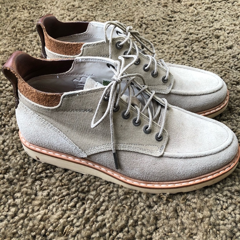 Grey Suede Abington Timberland Boots